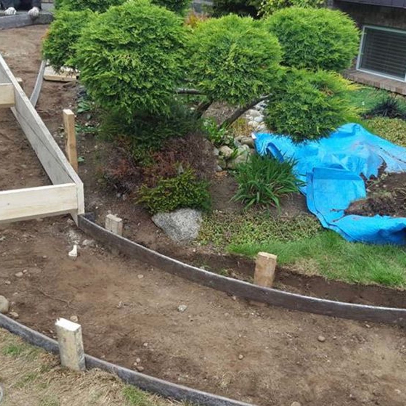 Hot tub slab